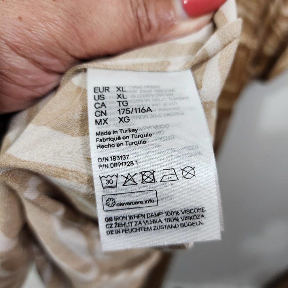 H&M Tan Patterned Jacket - Picture 9 of 10